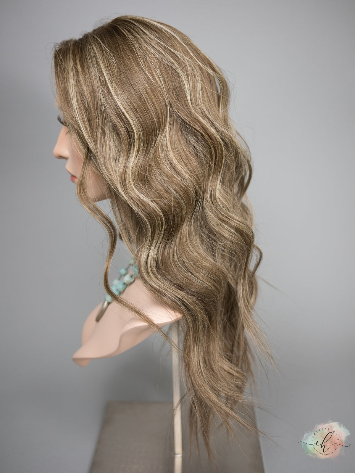 &quot;CHARLOTTE&quot; Premium Wig: Lace Top, Sz. M, 26-27&quot;