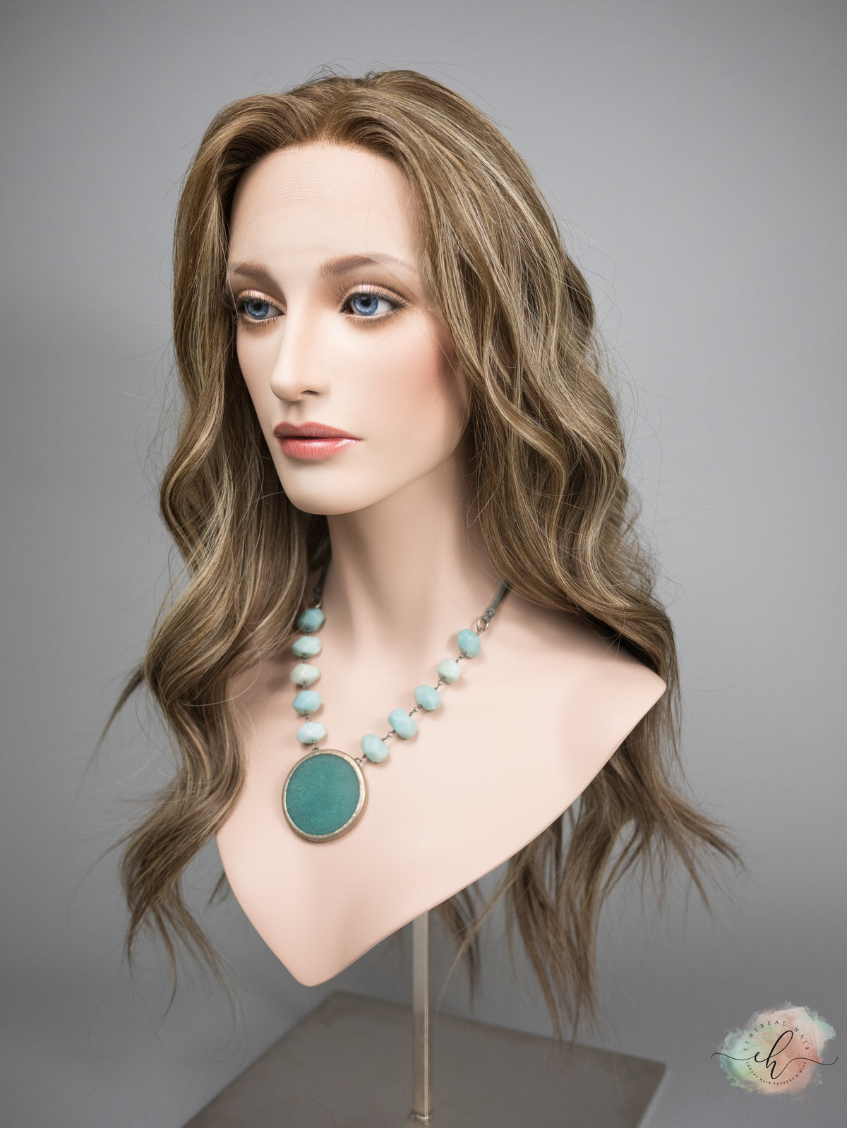 &quot;CHARLOTTE&quot; Premium Wig: Lace Top, Sz. M, 26-27&quot;