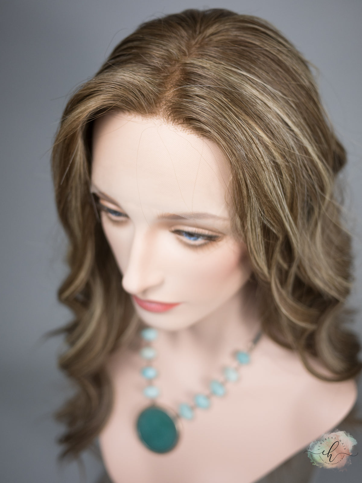 &quot;CHARLOTTE&quot; Premium Wig: Lace Top, Sz. M, 26-27&quot;