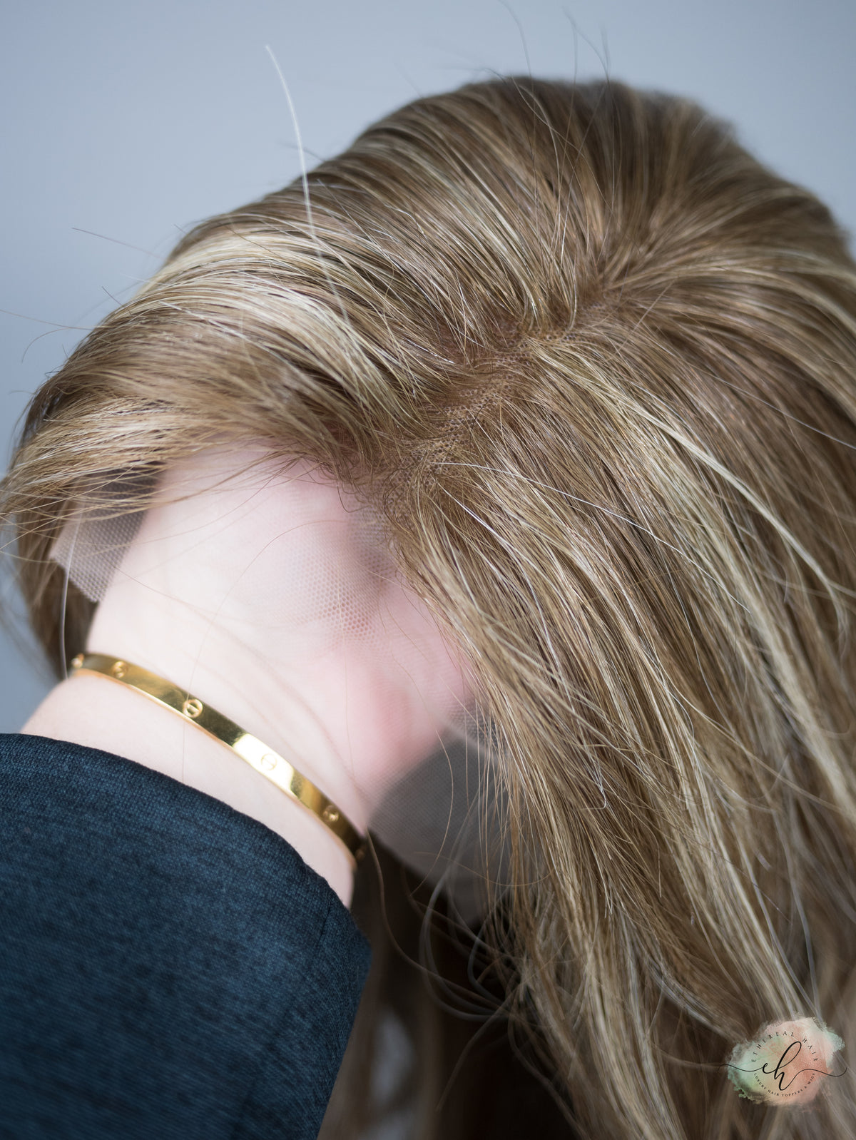 &quot;CHARLOTTE&quot; Premium Wig: Lace Top, Sz. M, 26-27&quot;