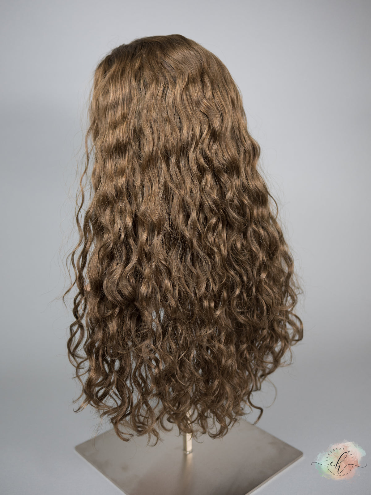 “KIRA" Premium Pony Wig: Sz. M, 24", Curly