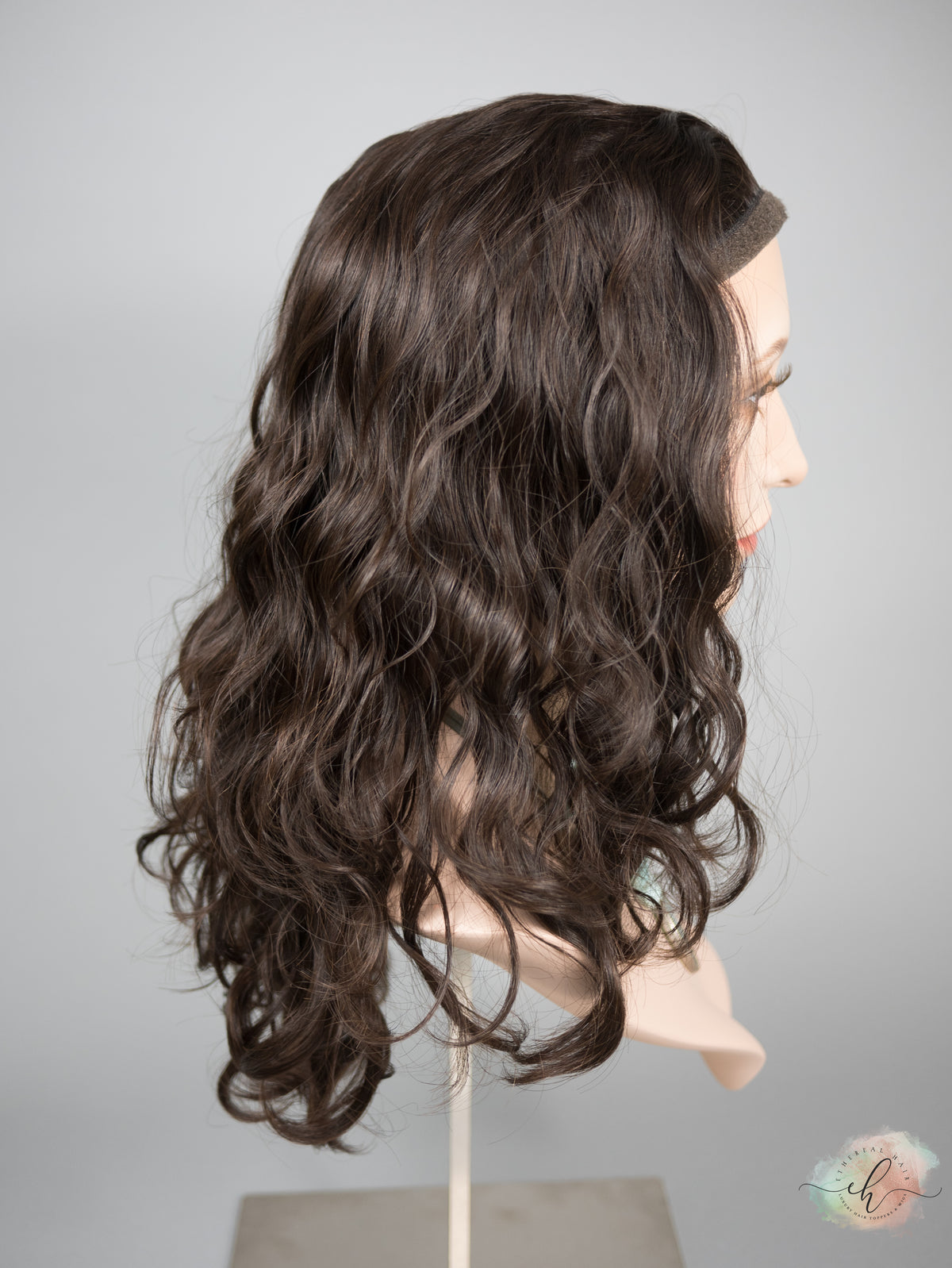 “LUNA" Premium Pony Wig: Sz. S, 20-21", Wavy