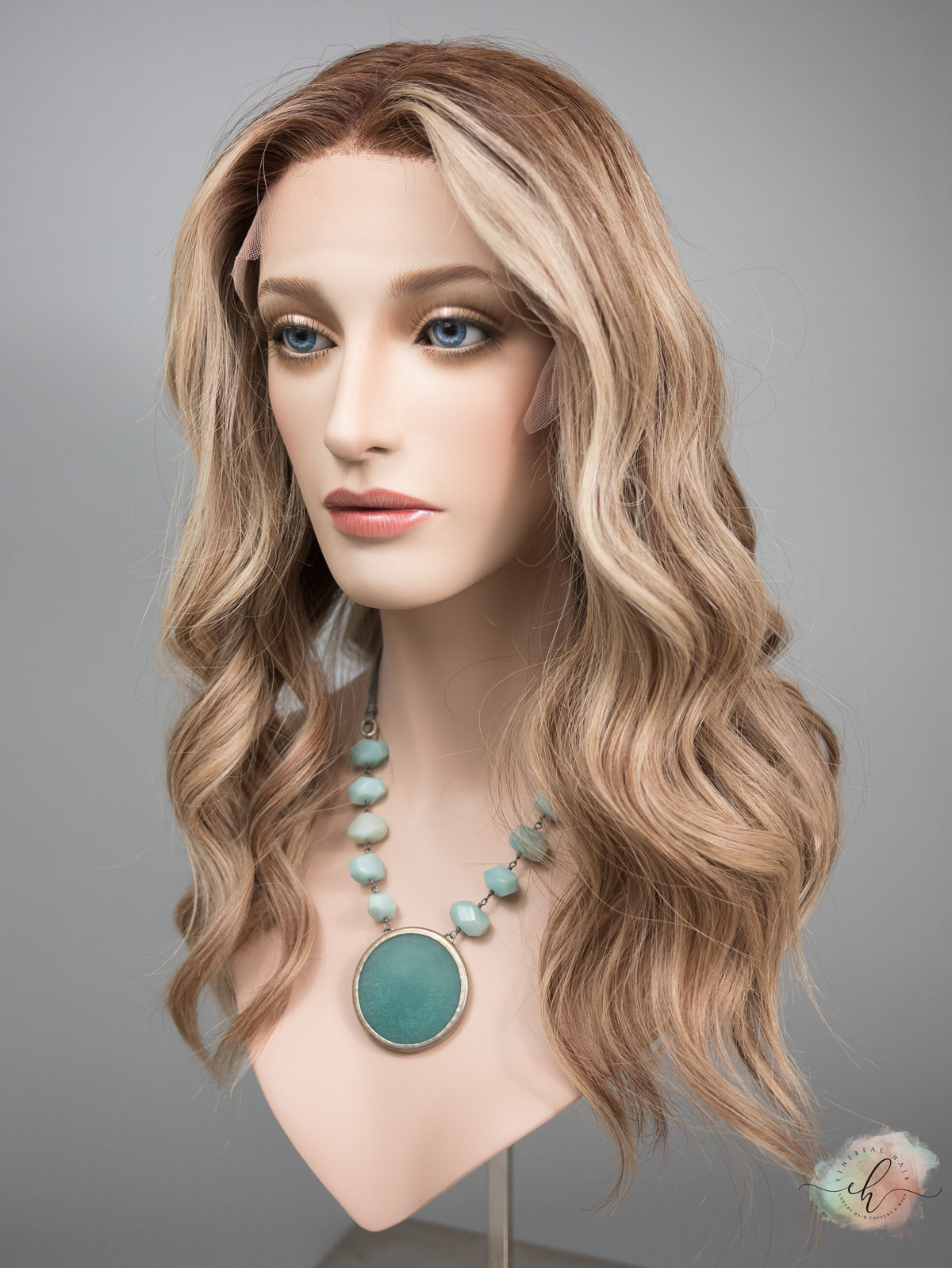 “SASSY SWEET&quot; Exquisite Wig: Lace Top, Sz. M, 21&quot;