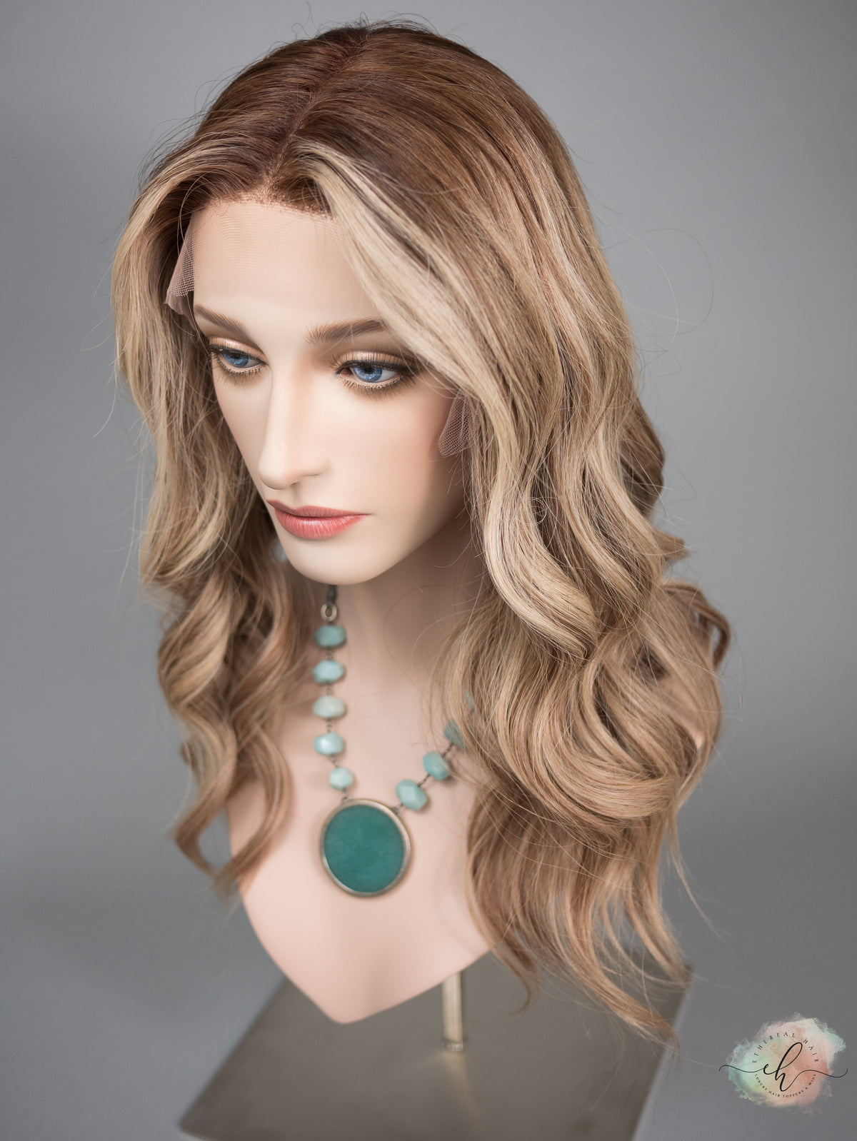 “SASSY SWEET&quot; Exquisite Wig: Lace Top, Sz. M, 21&quot;