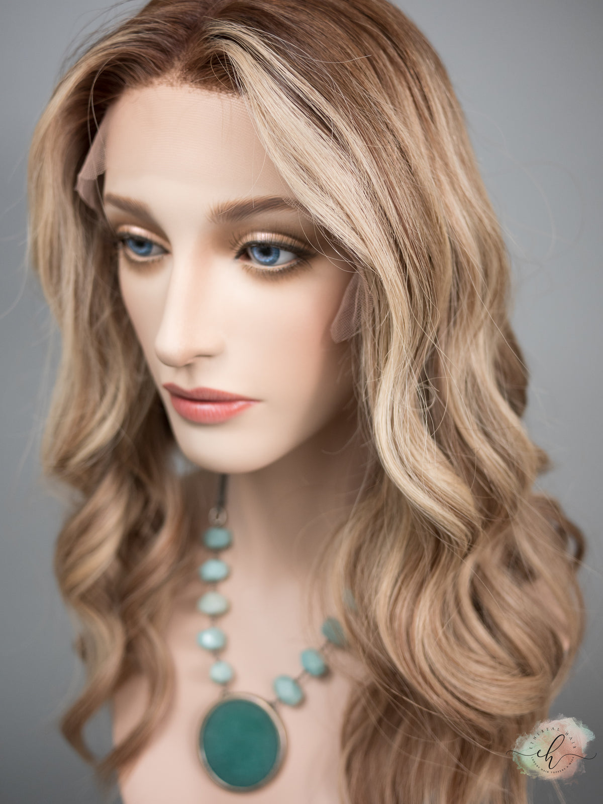“SASSY SWEET&quot; Exquisite Wig: Lace Top, Sz. M, 21&quot;