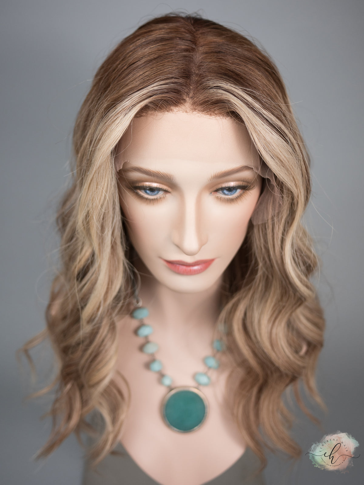 “SASSY SWEET&quot; Exquisite Wig: Lace Top, Sz. M, 21&quot;