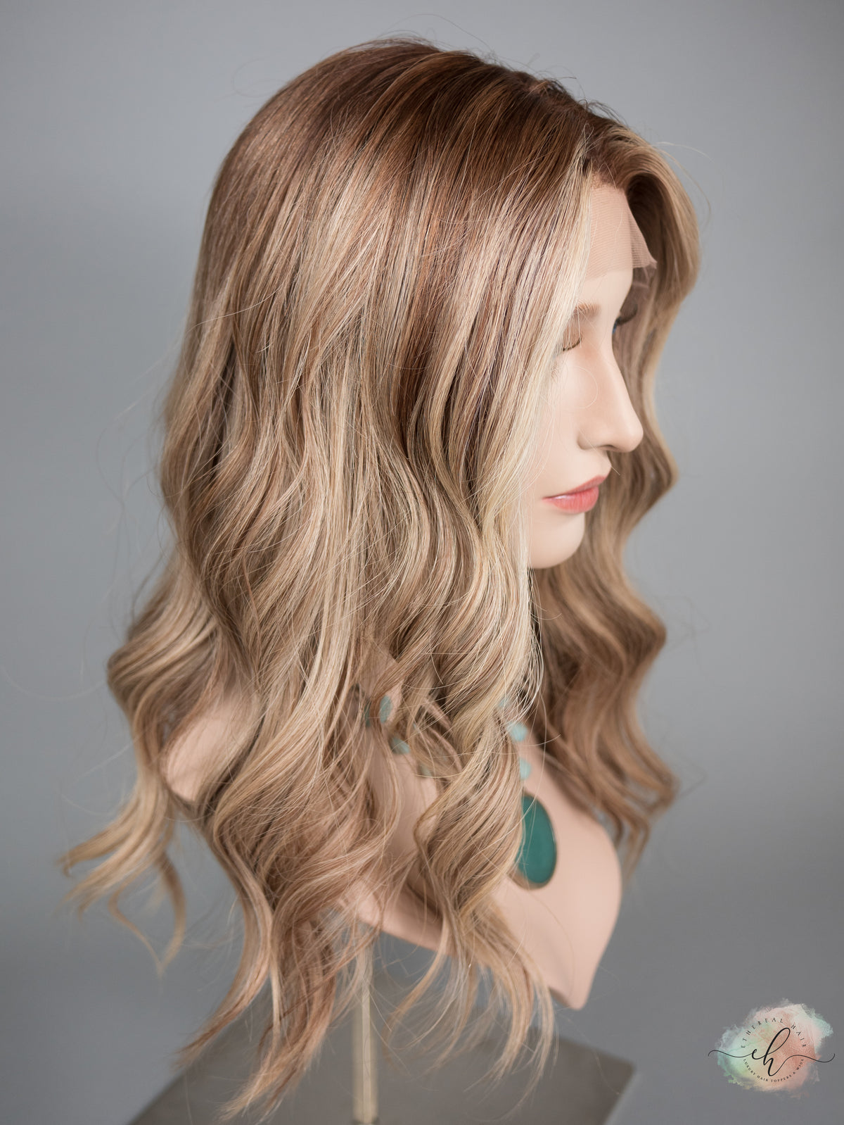 “SASSY SWEET&quot; Exquisite Wig: Lace Top, Sz. M, 21&quot;