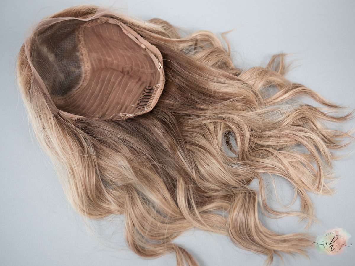 “SASSY SWEET&quot; Exquisite Wig: Lace Top, Sz. M, 21&quot;