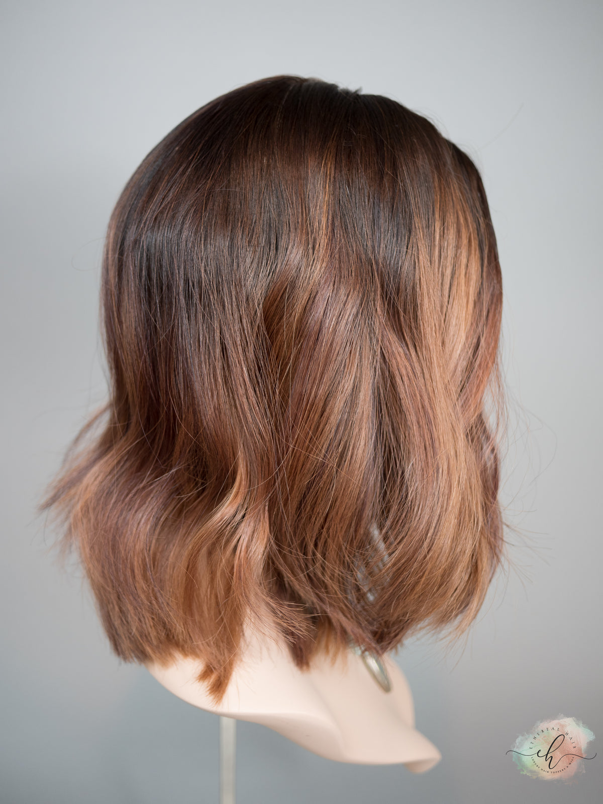 “RUBY TUESDAY&quot; Exquisite Topper: Silk Top, 8x8, 13&quot; Bob