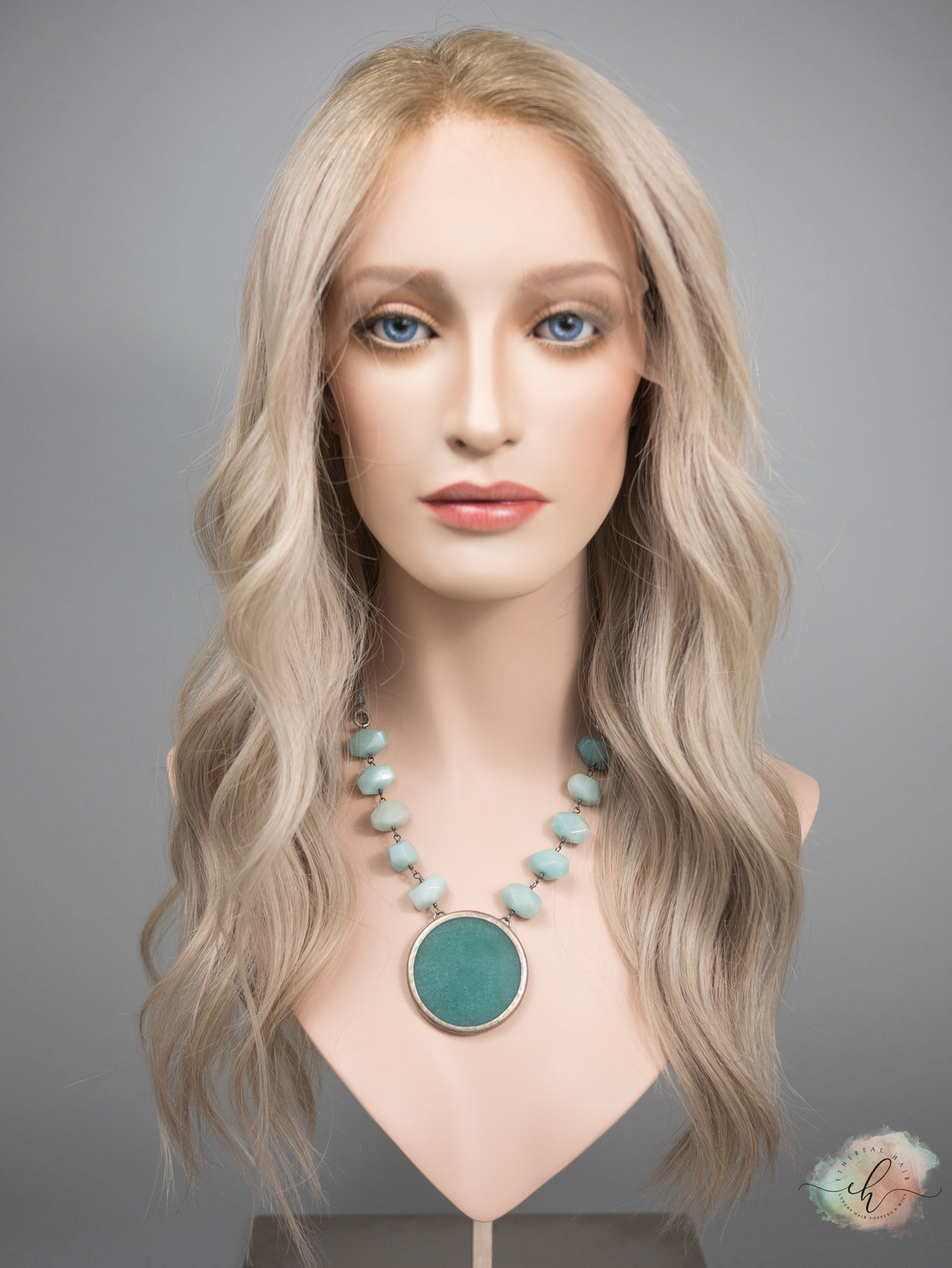“PAIGE" Premium Wig: Lace Top, Sz. M, 23"