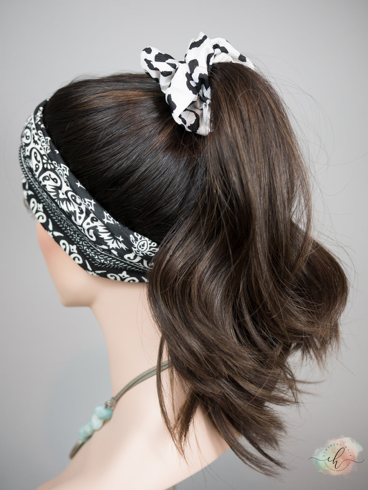 “LARK" Premium Pony Wig: Sz. M, 24"