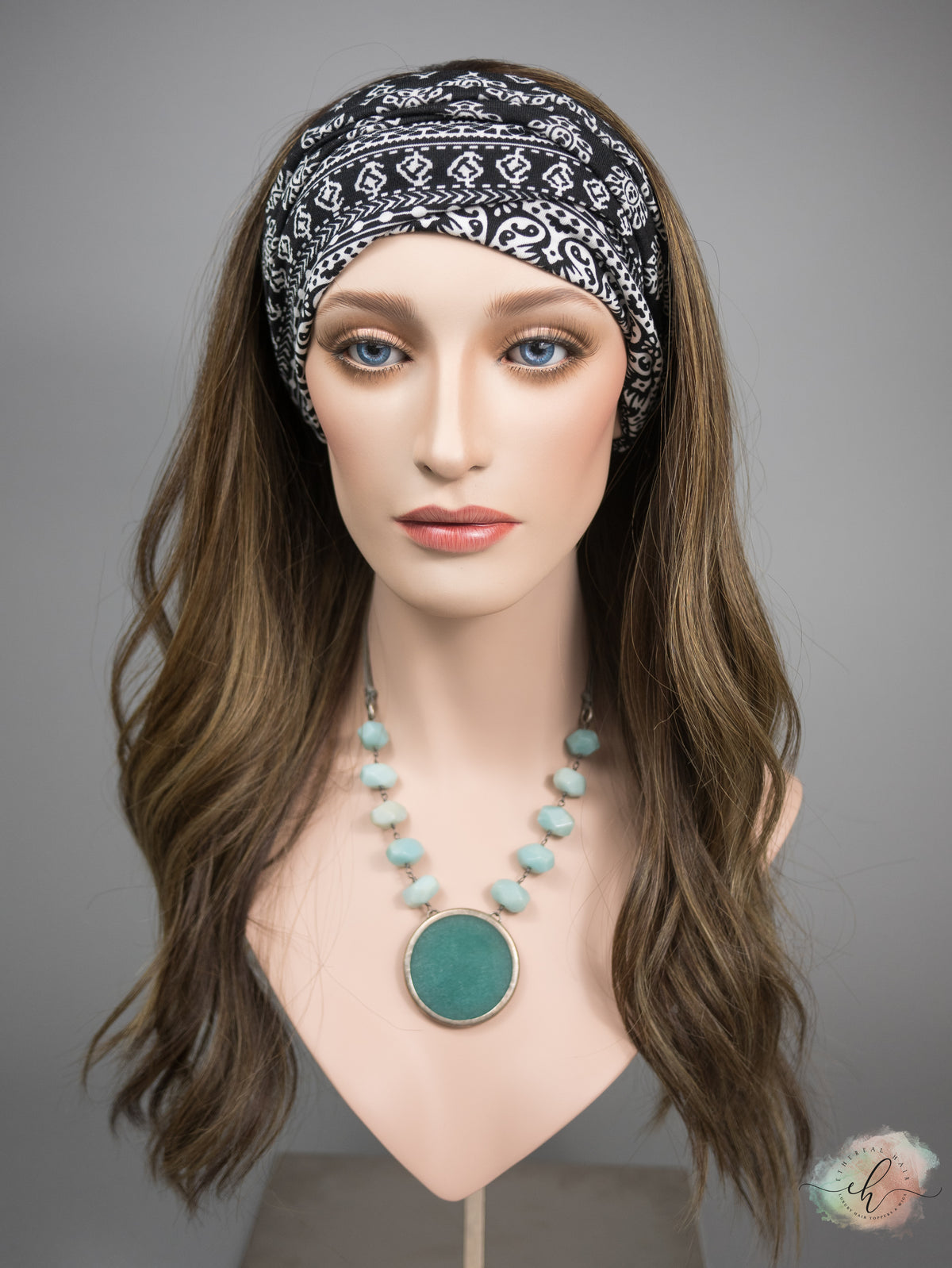 “GOOD THINGS TAKE TIME" Exquisite Pony Wig: Sz. S/M, 25"