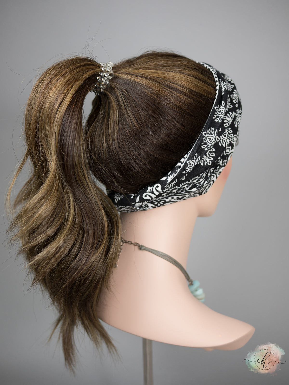 “GOOD THINGS TAKE TIME" Exquisite Pony Wig: Sz. S/M, 25"