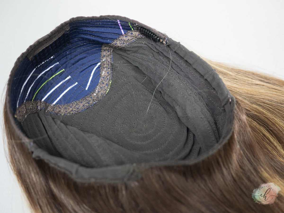 “GOOD THINGS TAKE TIME" Exquisite Pony Wig: Sz. S/M, 25"