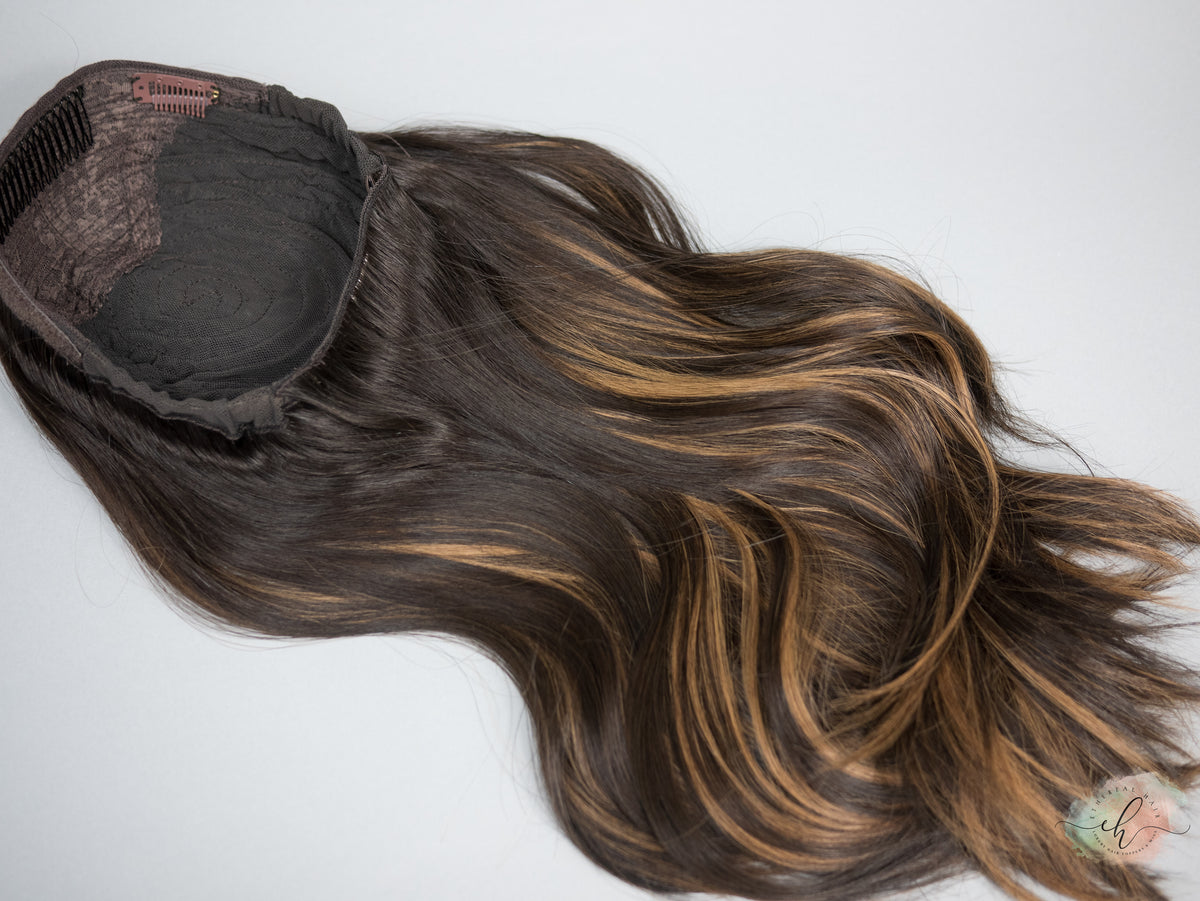 "REVEL" Premium Pony Wig: Sz. M, 24"