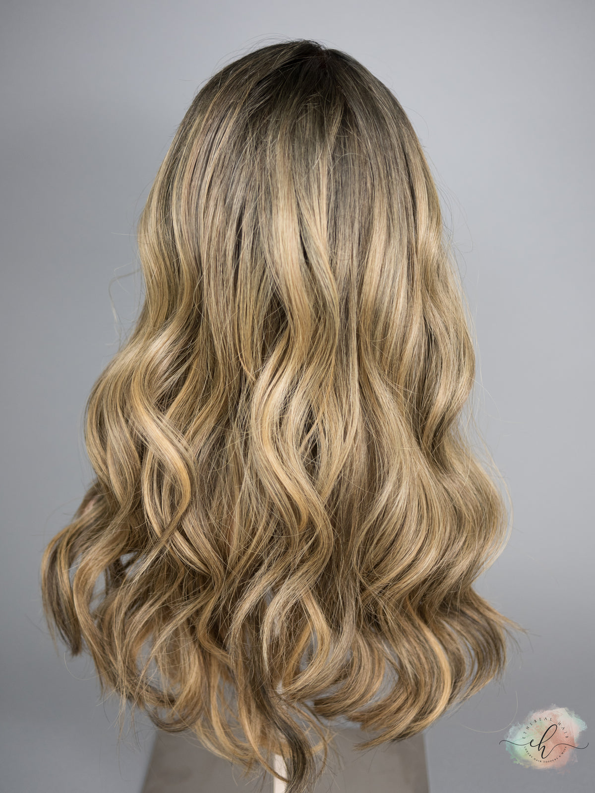 "SWEET AS HONEY" Exquisite Wig: Lace Top, Sz. S/M, 20"