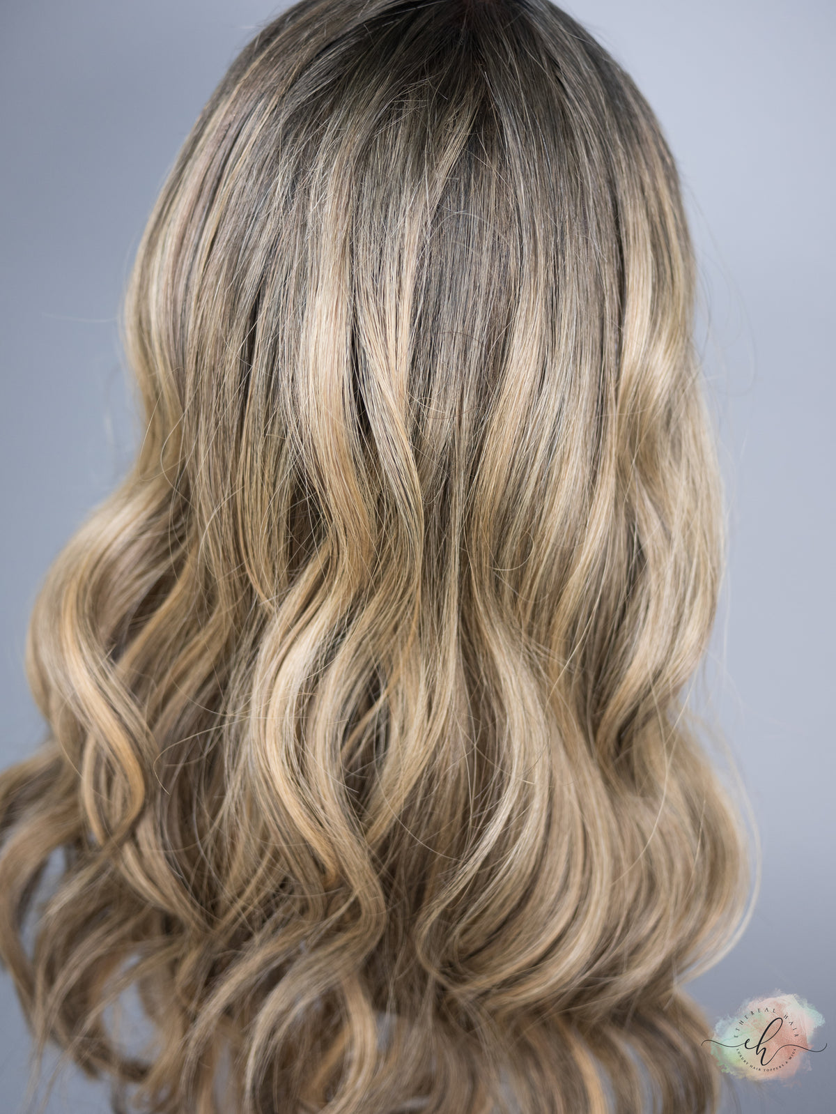 "SWEET AS HONEY" Exquisite Wig: Lace Top, Sz. S/M, 20"