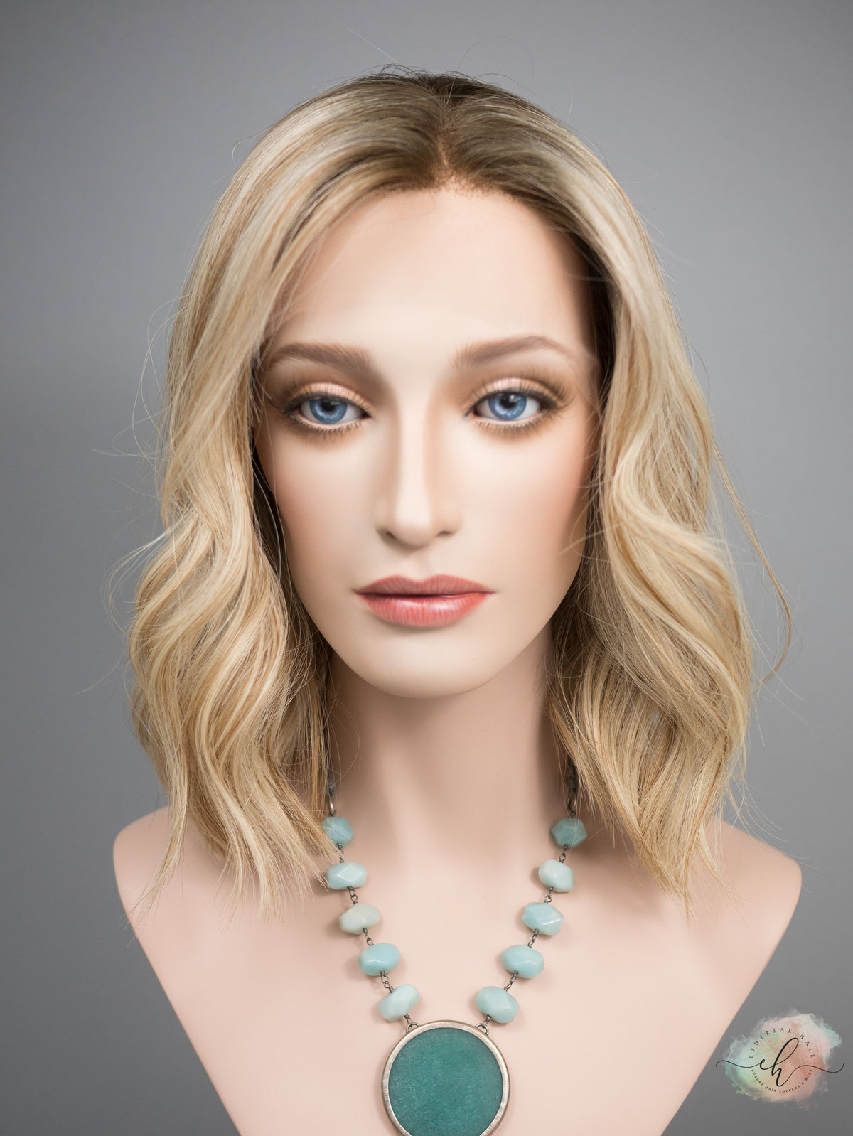 &quot;CALLA&quot; Premium Wig: Lace Top, Sz. S/M, 13&quot; BOB