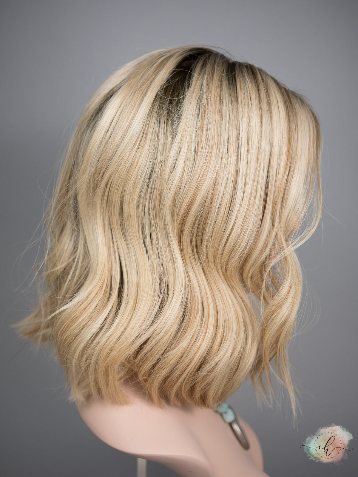 &quot;CALLA&quot; Premium Wig: Lace Top, Sz. S/M, 13&quot; BOB