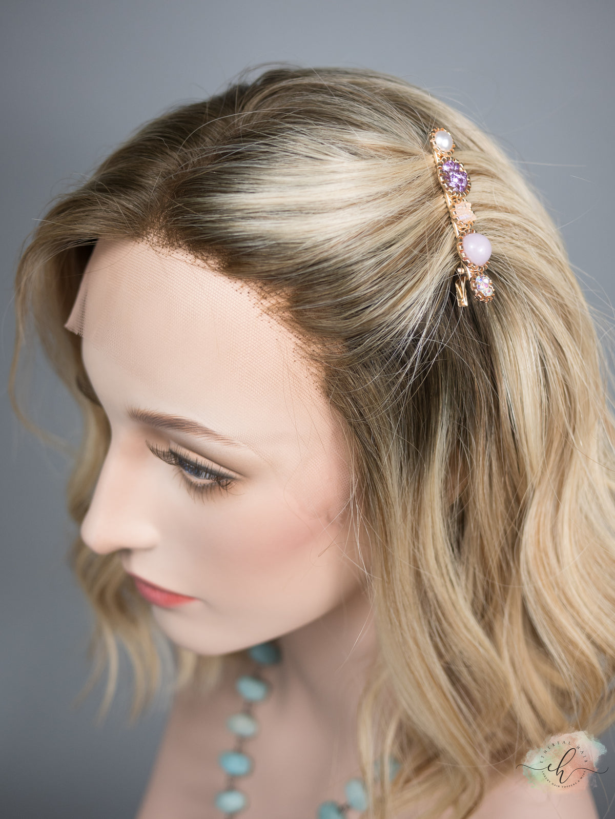 &quot;CALLA&quot; Premium Wig: Lace Top, Sz. S/M, 13&quot; BOB