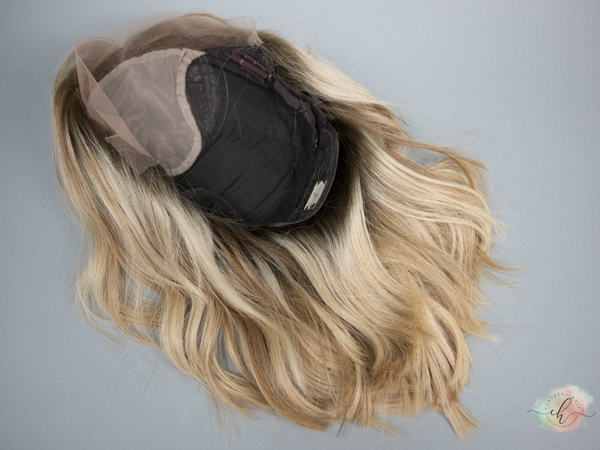 &quot;CALLA&quot; Premium Wig: Lace Top, Sz. S/M, 13&quot; BOB