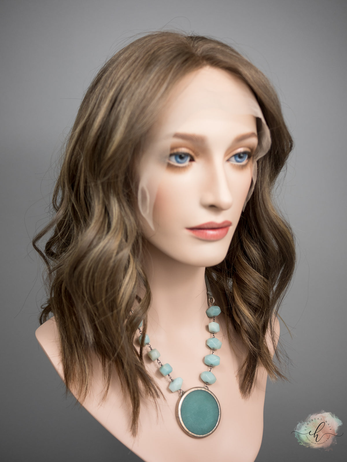 &quot;HEIDI&quot; Premium Wig: Lace Top, Sz. M/L, 17&quot; SHAG