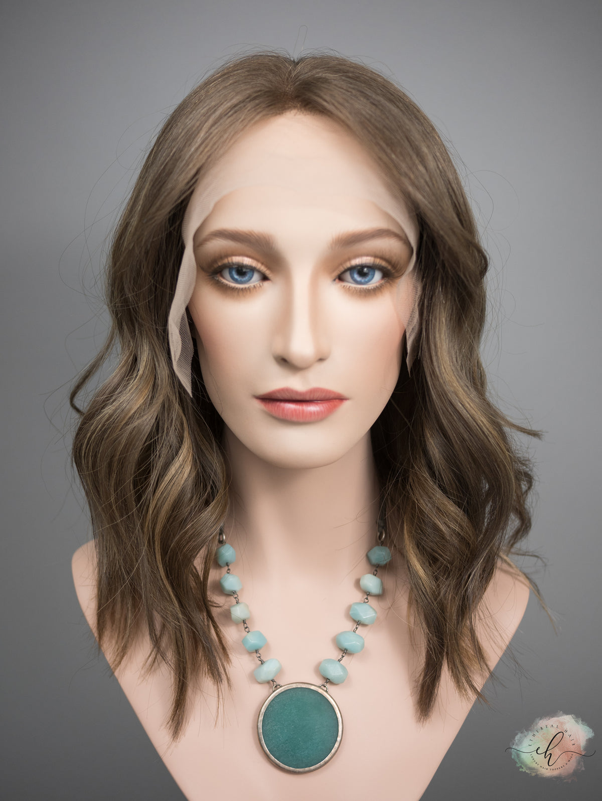 &quot;HEIDI&quot; Premium Wig: Lace Top, Sz. M/L, 17&quot; SHAG