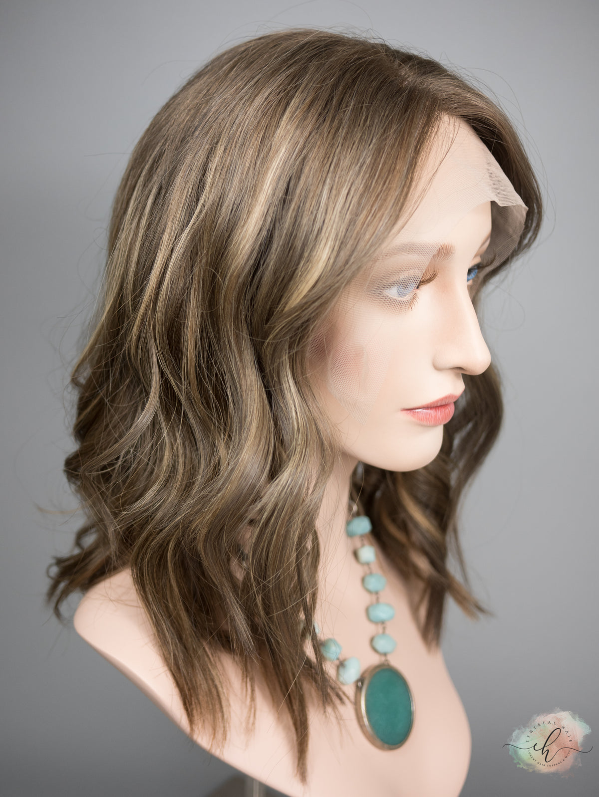 &quot;HEIDI&quot; Premium Wig: Lace Top, Sz. M/L, 17&quot; SHAG