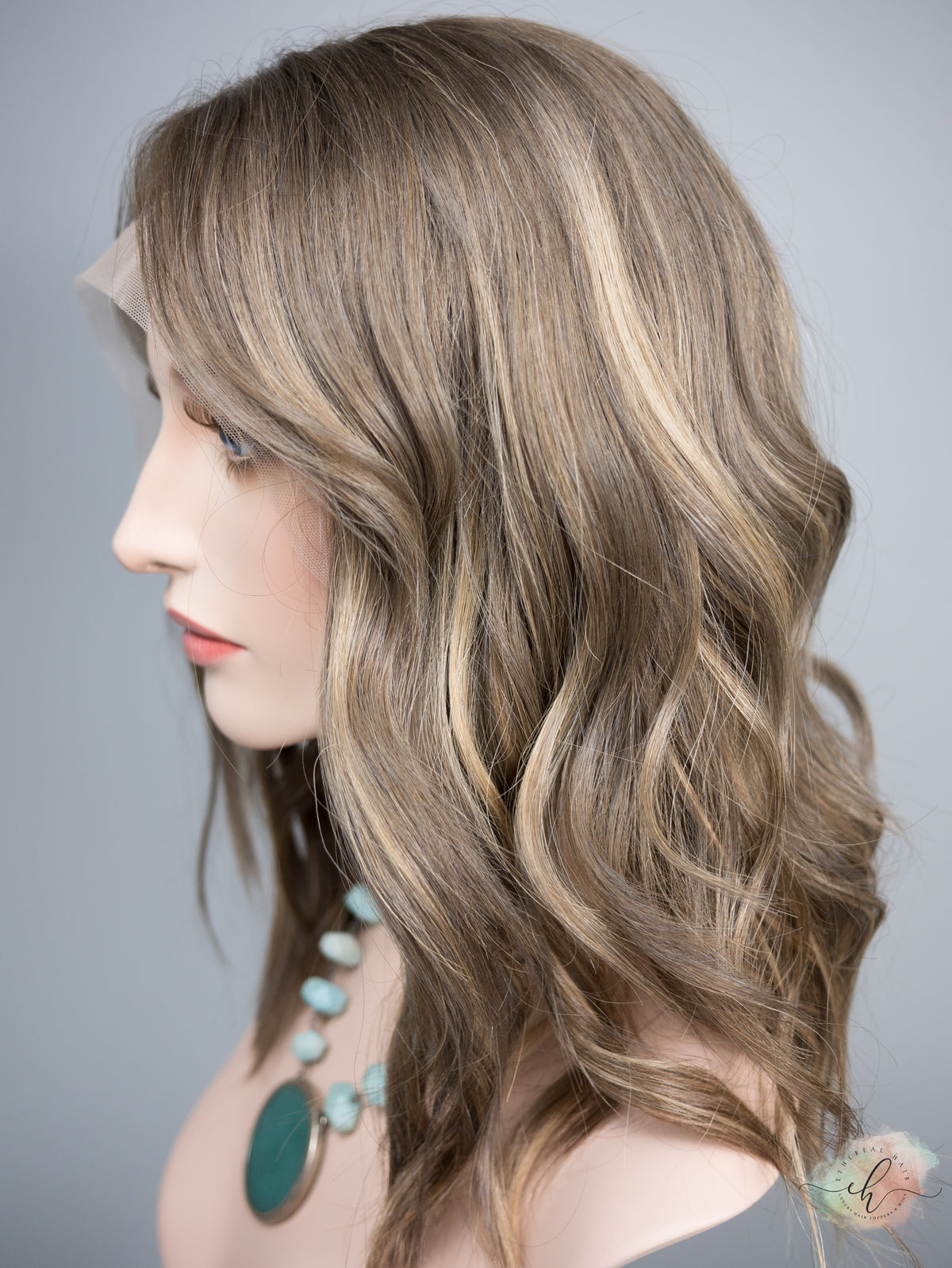 &quot;HEIDI&quot; Premium Wig: Lace Top, Sz. M/L, 17&quot; SHAG