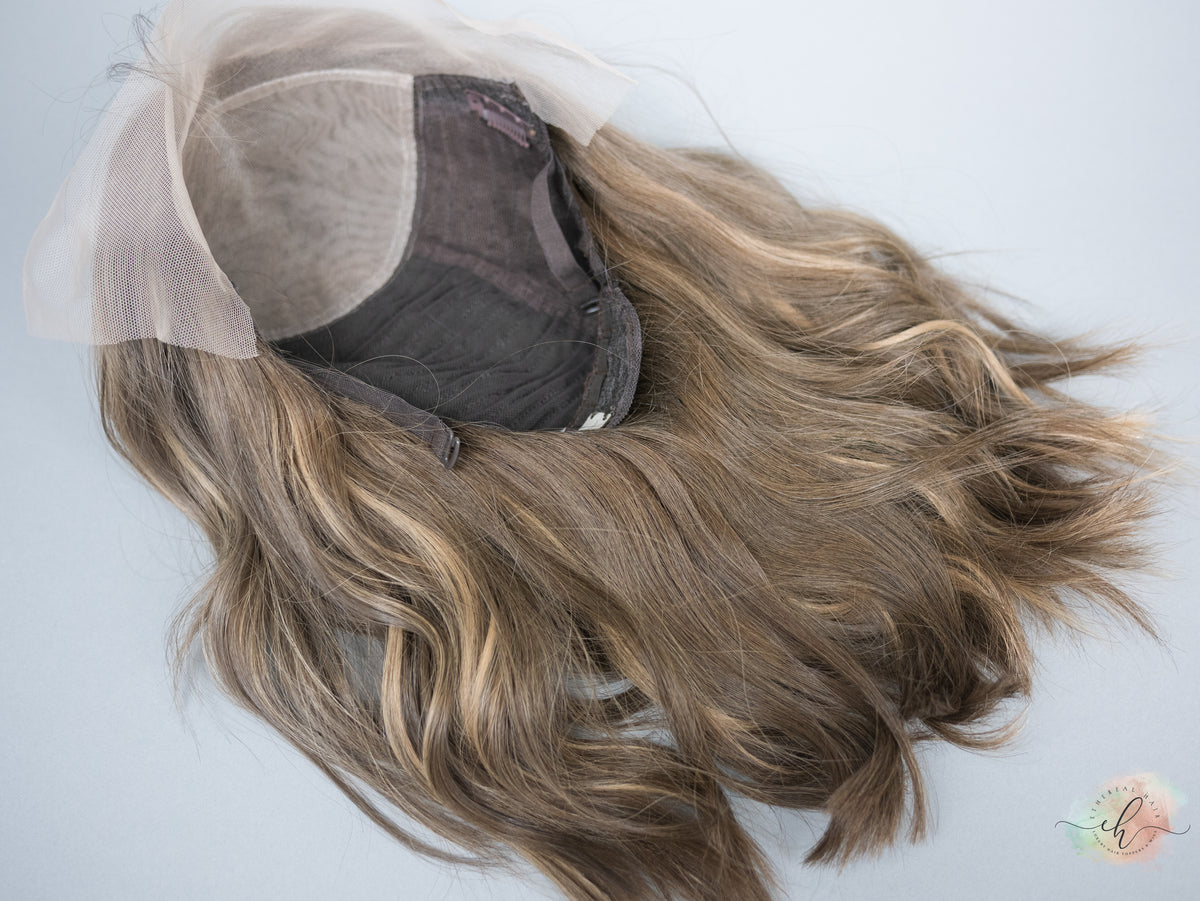 &quot;HEIDI&quot; Premium Wig: Lace Top, Sz. M/L, 17&quot; SHAG