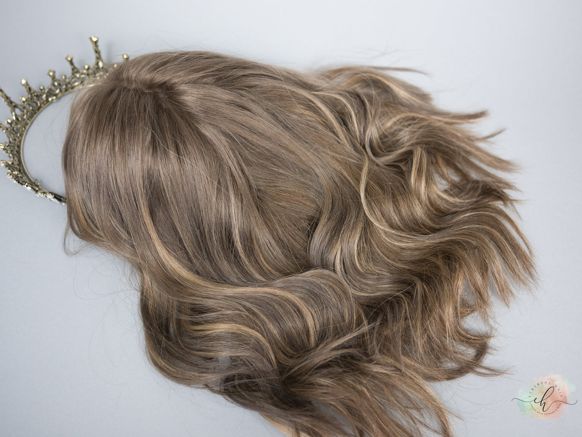 &quot;HEIDI&quot; Premium Wig: Lace Top, Sz. M/L, 17&quot; SHAG