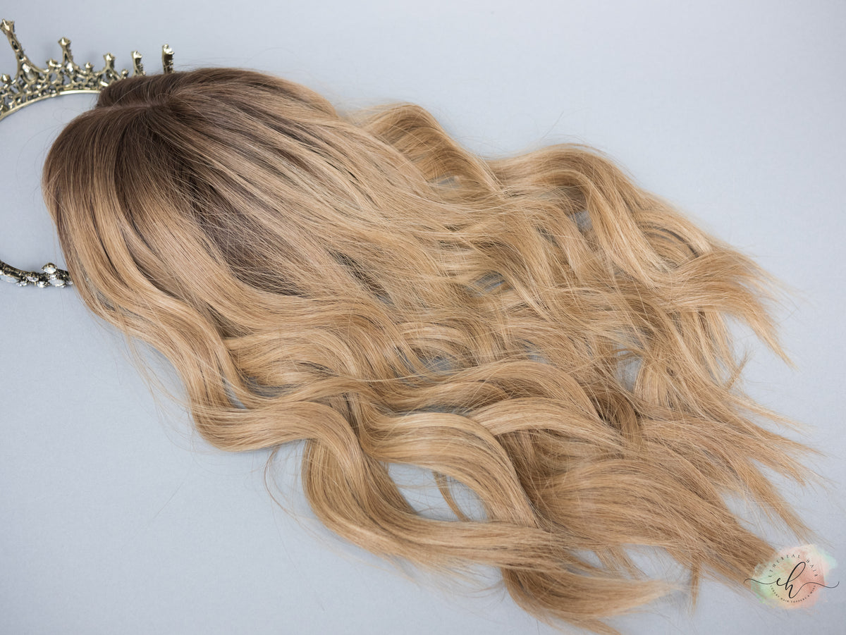 “LIZA" Premium Topper: Silk Top, 5x6, 17", Fully Handtied