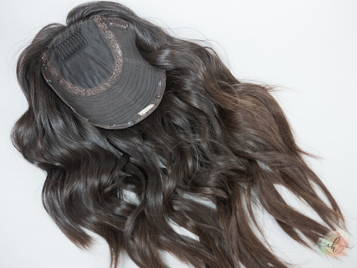 SUMMER SALE "NOVA" Premium Topper: Silk Top, 9x9, 19", Layered