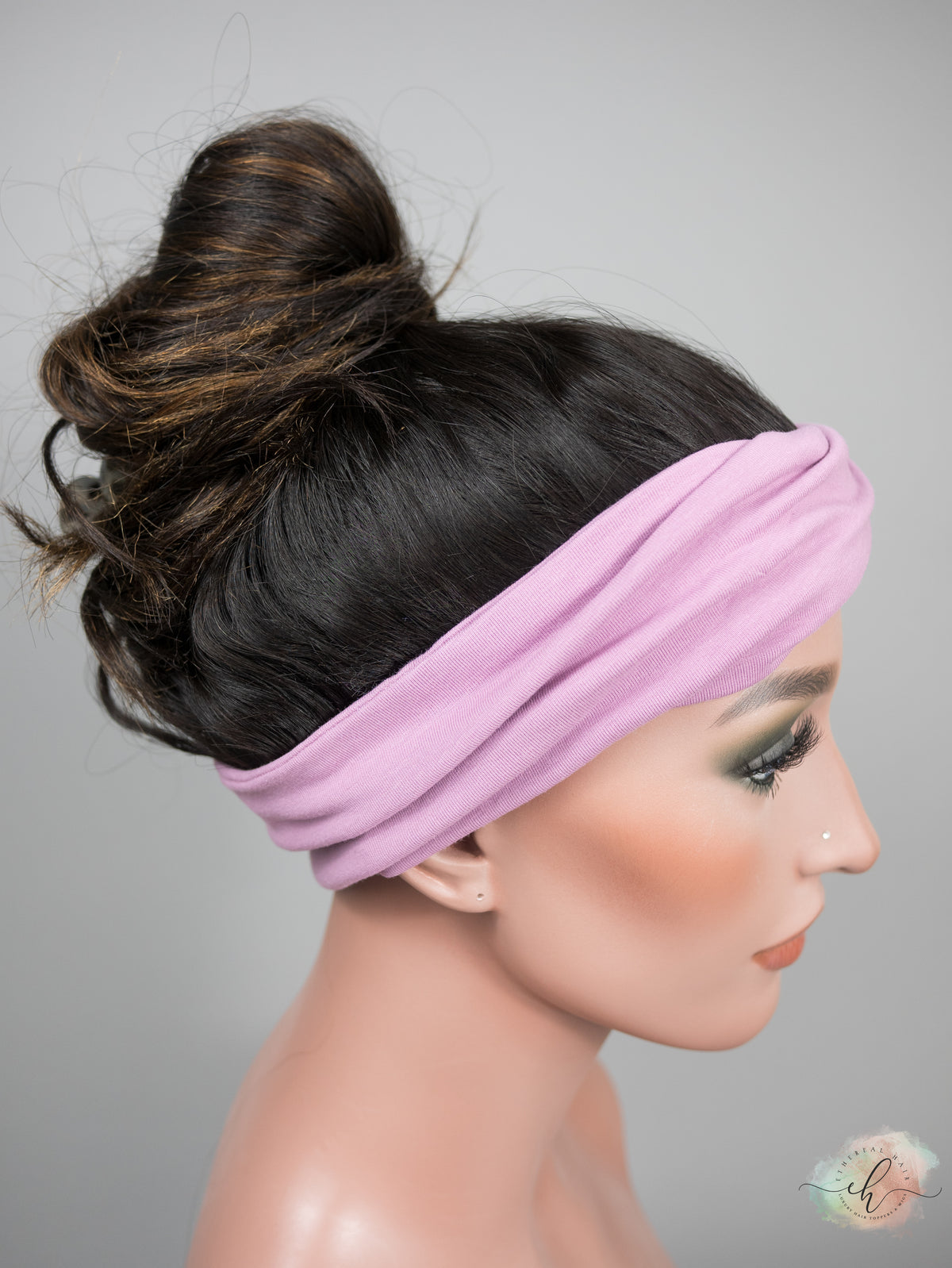 FINAL SALE “LARK BALAYAGE" Premium Pony Wig: Sz. M, 25", Curly