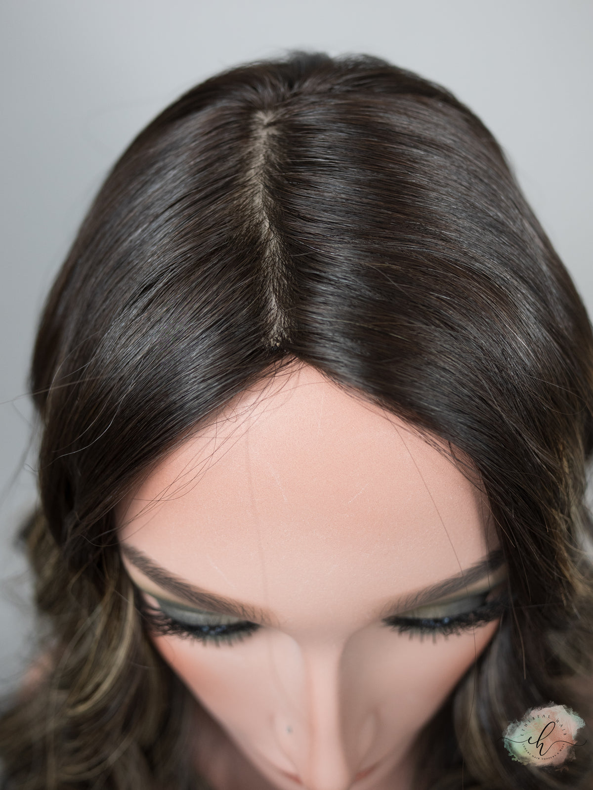 &quot;LUNA BALAYAGE&quot; Premium Topper: Silk Top, 9x9, 19-20&quot;