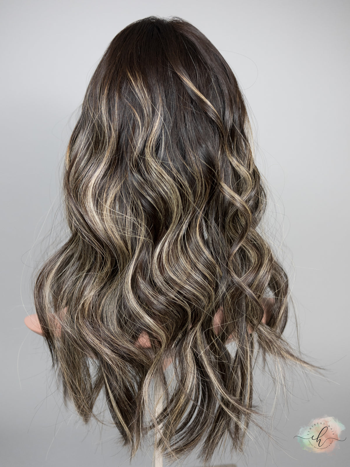 &quot;LUNA BALAYAGE&quot; Premium Topper: Silk Top, 9x9, 19-20&quot;