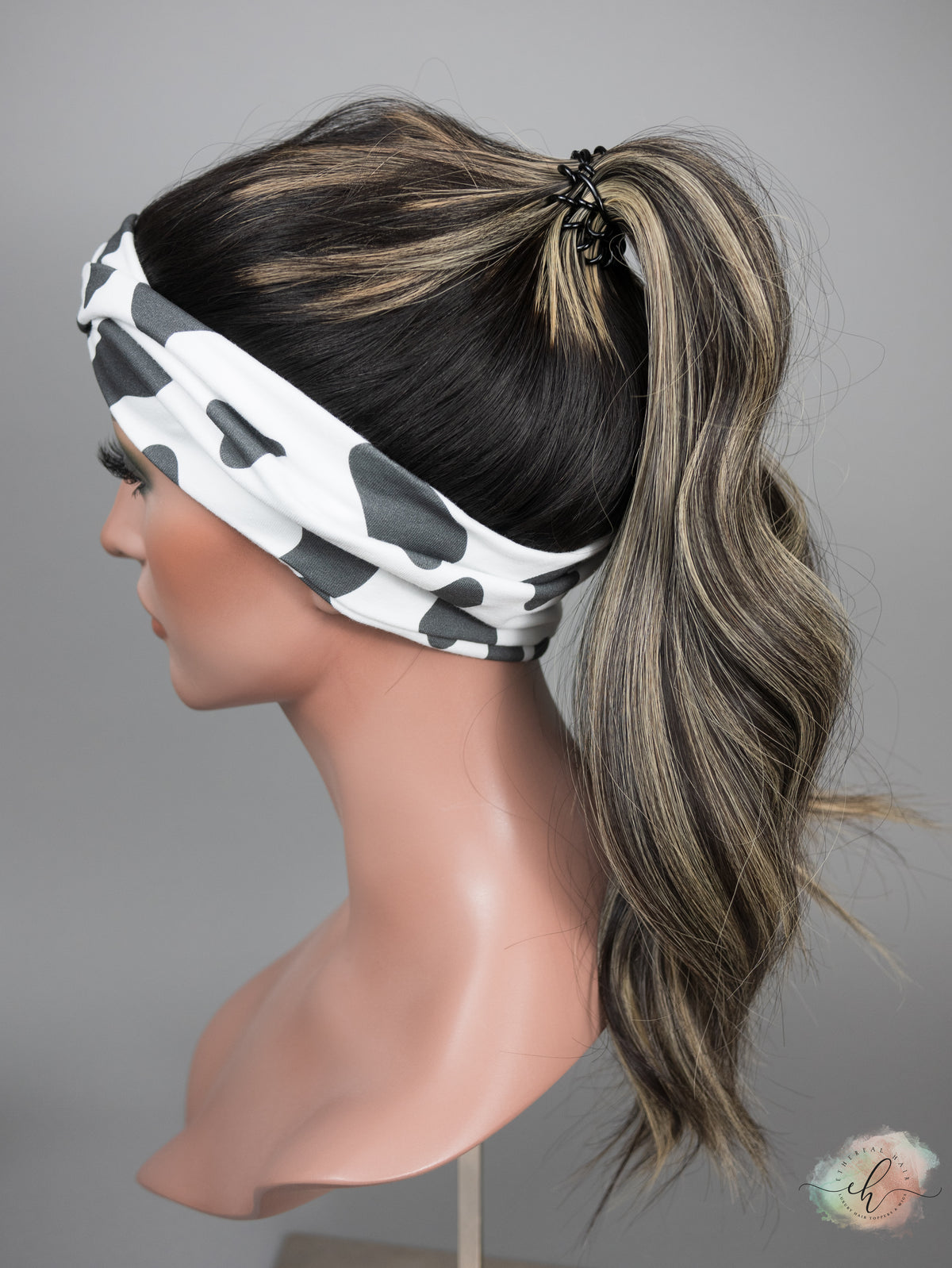 FINAL SALE “RHIANNON BALAYAGE" Premium Pony Wig: Sz. M, 26"