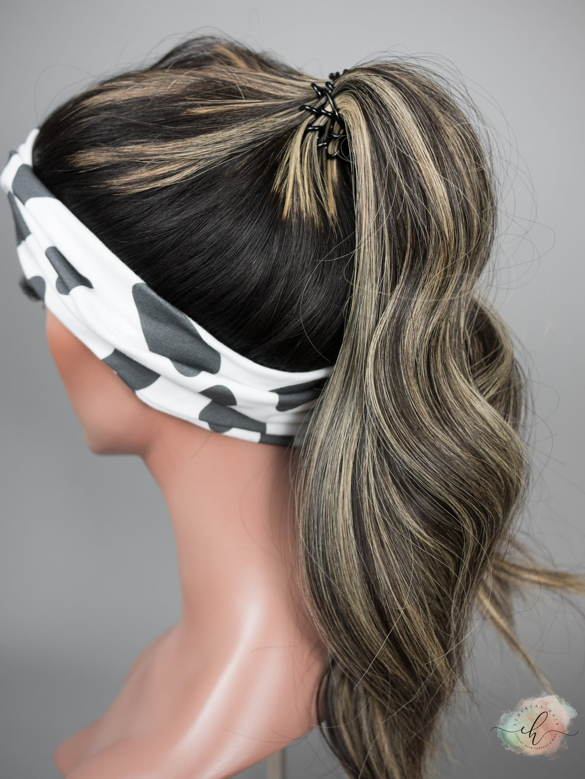 FINAL SALE “RHIANNON BALAYAGE" Premium Pony Wig: Sz. M, 26"