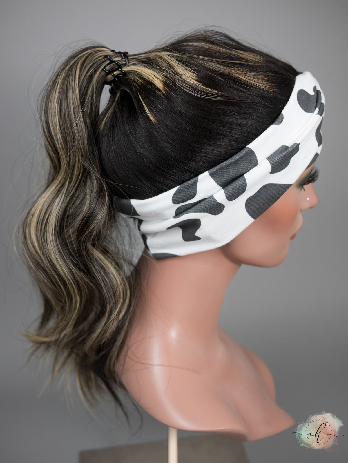 FINAL SALE “RHIANNON BALAYAGE" Premium Pony Wig: Sz. M, 26"