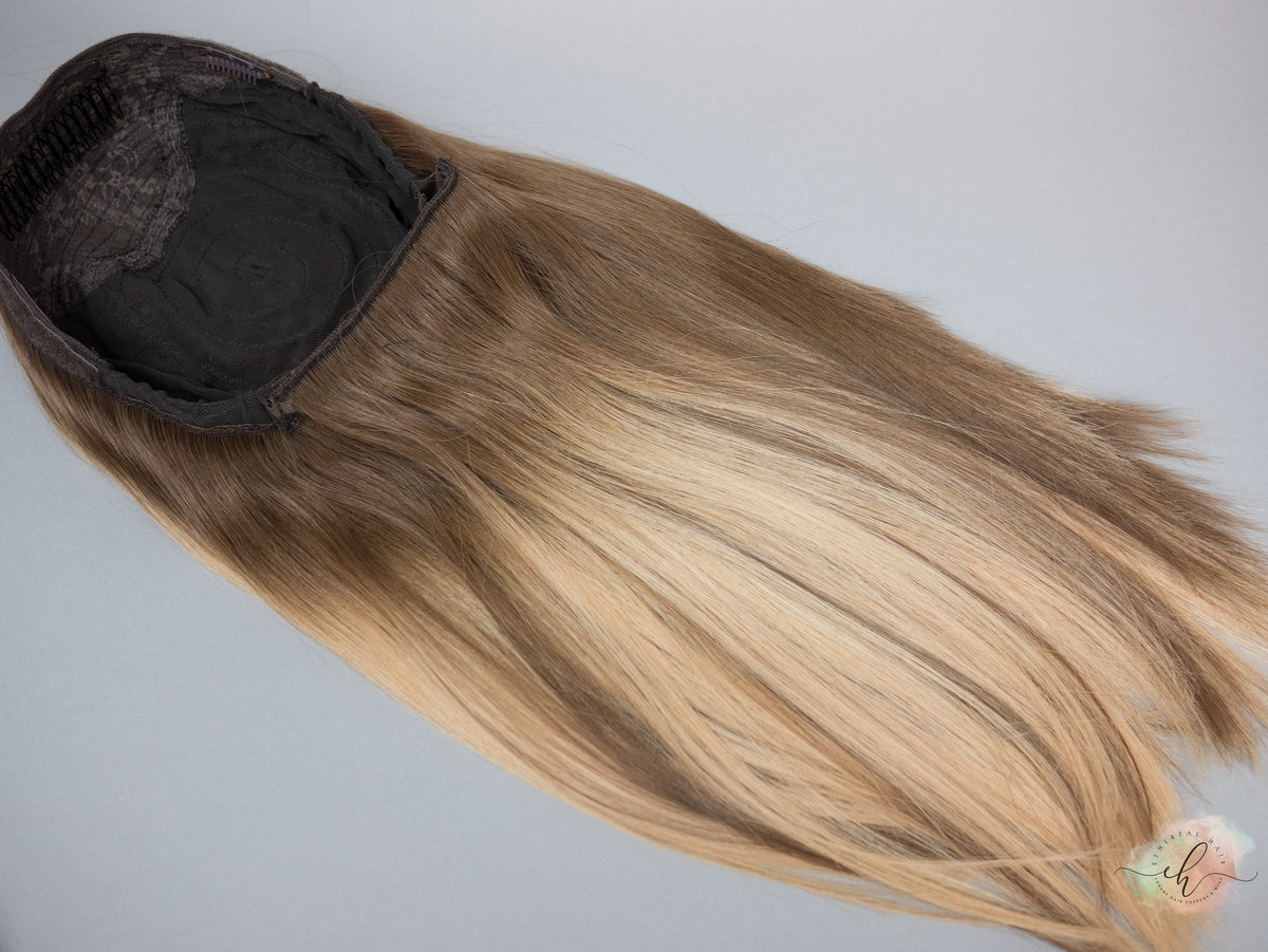 SUMMER SALE “GIGI" Premium Pony Wig: Sz. M, 22"