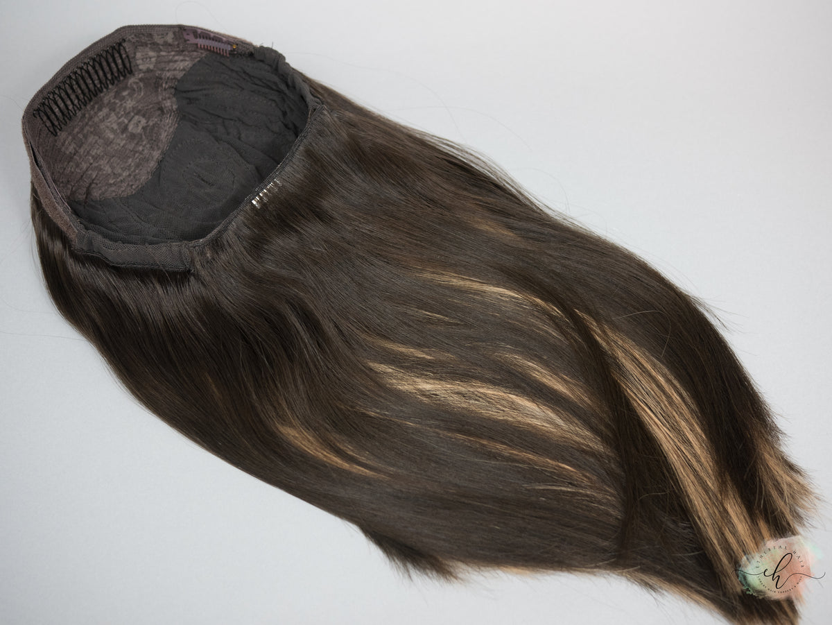 "WYNONNA" Premium Pony Wig: Sz. L, 23"