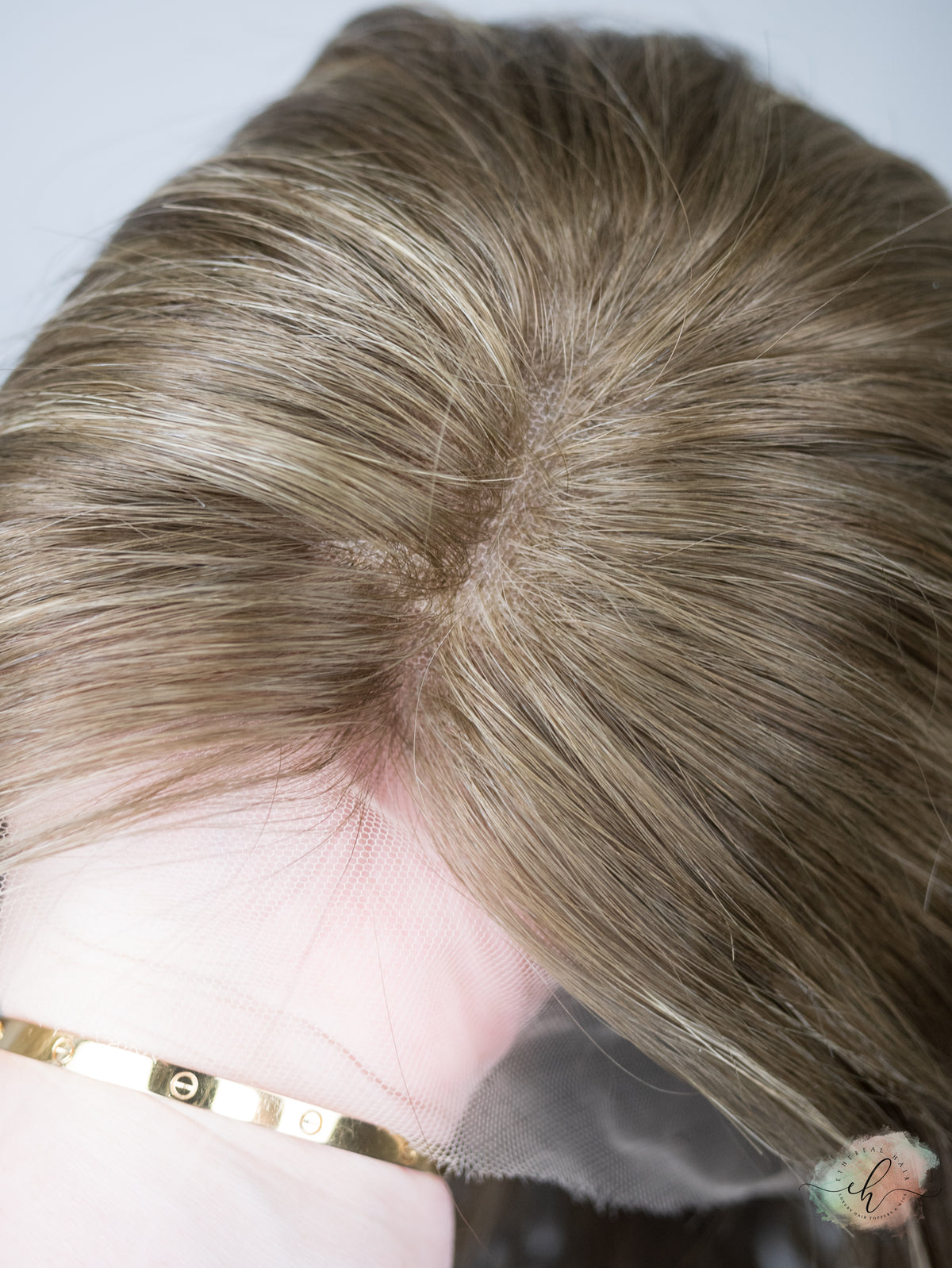 &quot;LARA&quot; PREMIUM Wig: Lace Top, Sz. L, 17-19&quot;