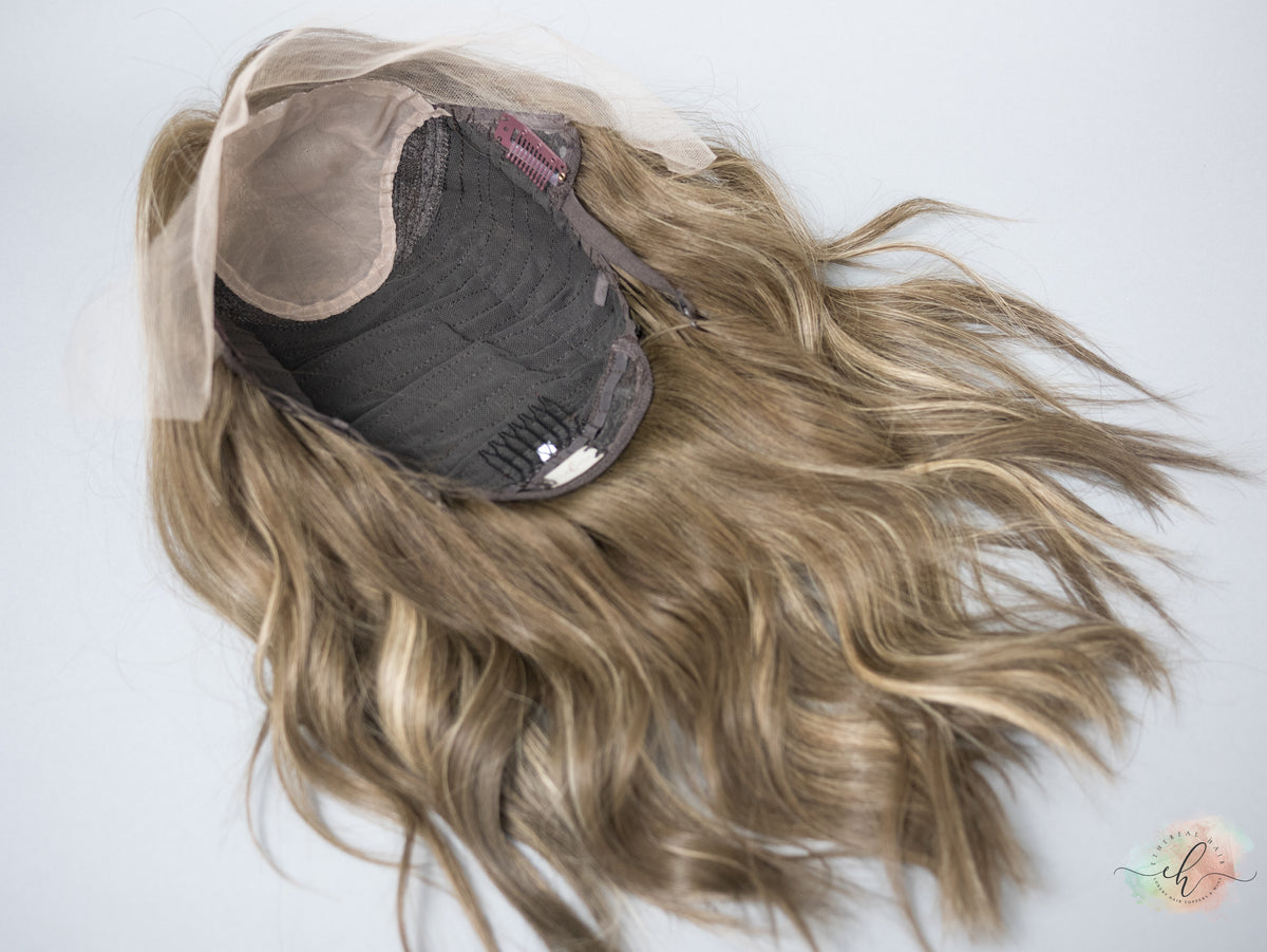 &quot;LARA&quot; PREMIUM Wig: Lace Top, Sz. L, 17-19&quot;