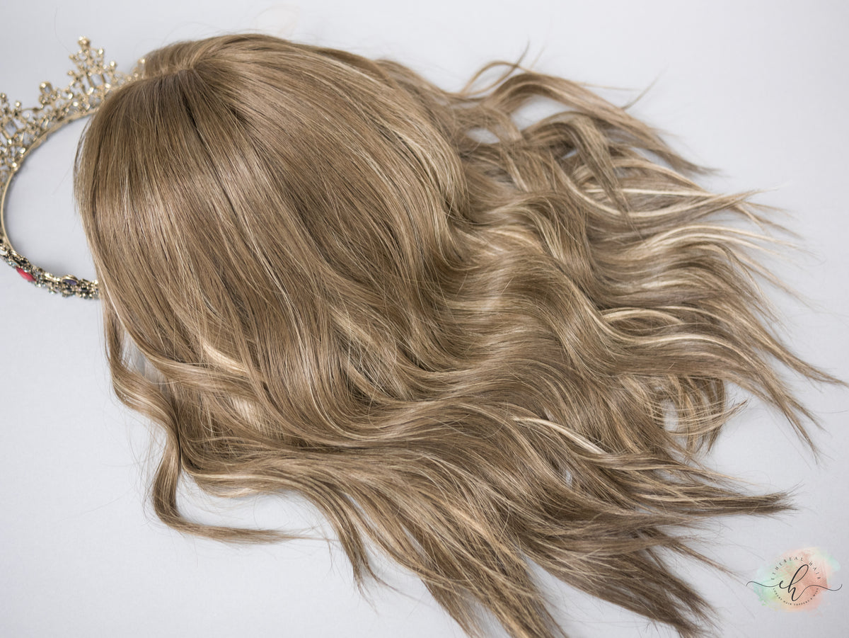 &quot;LARA&quot; PREMIUM Wig: Lace Top, Sz. L, 17-19&quot;