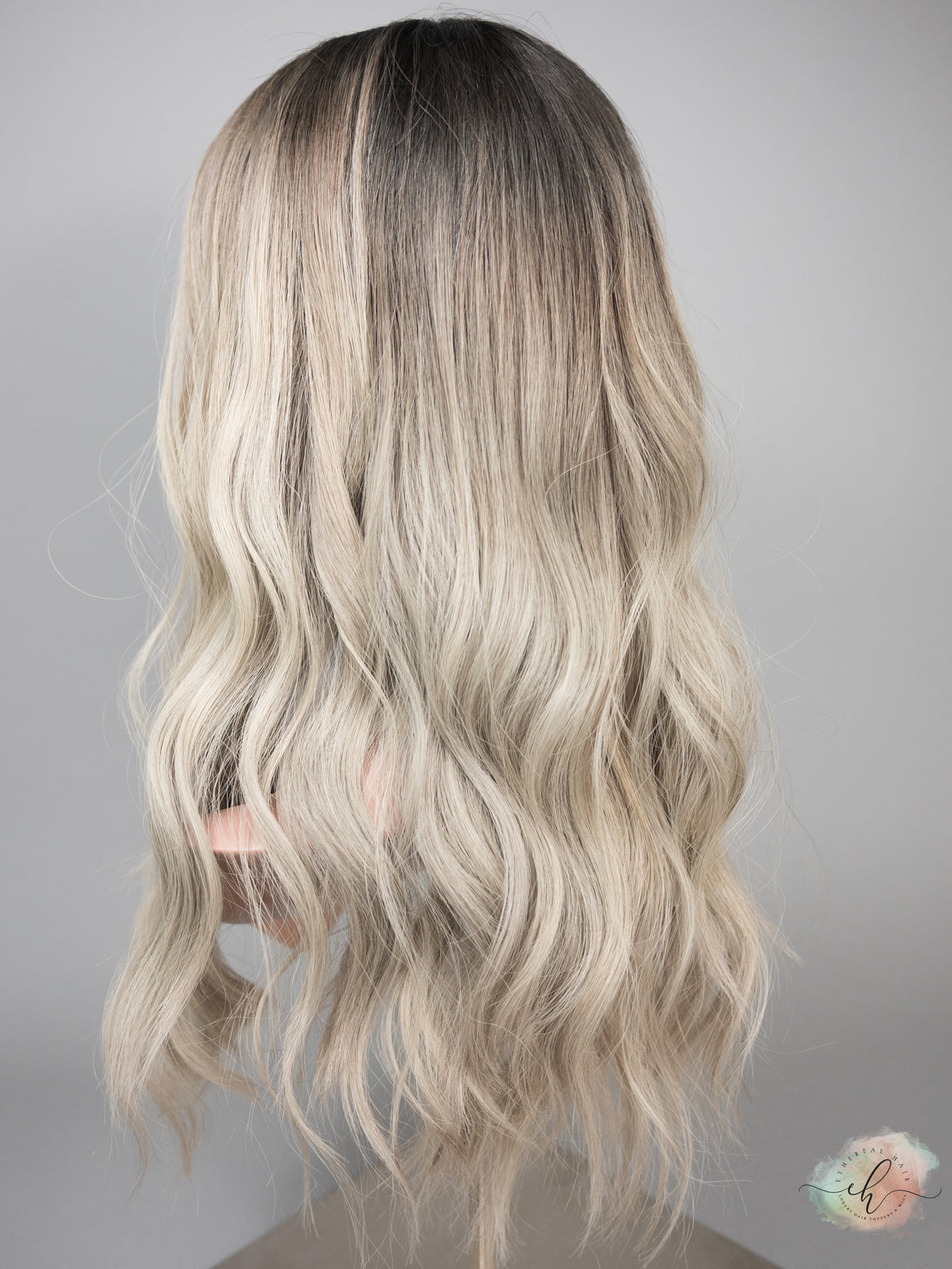 SAMPLE SALE “WILD HORSES" Exquisite Wig: Lace Top, Sz. M, 21-22"