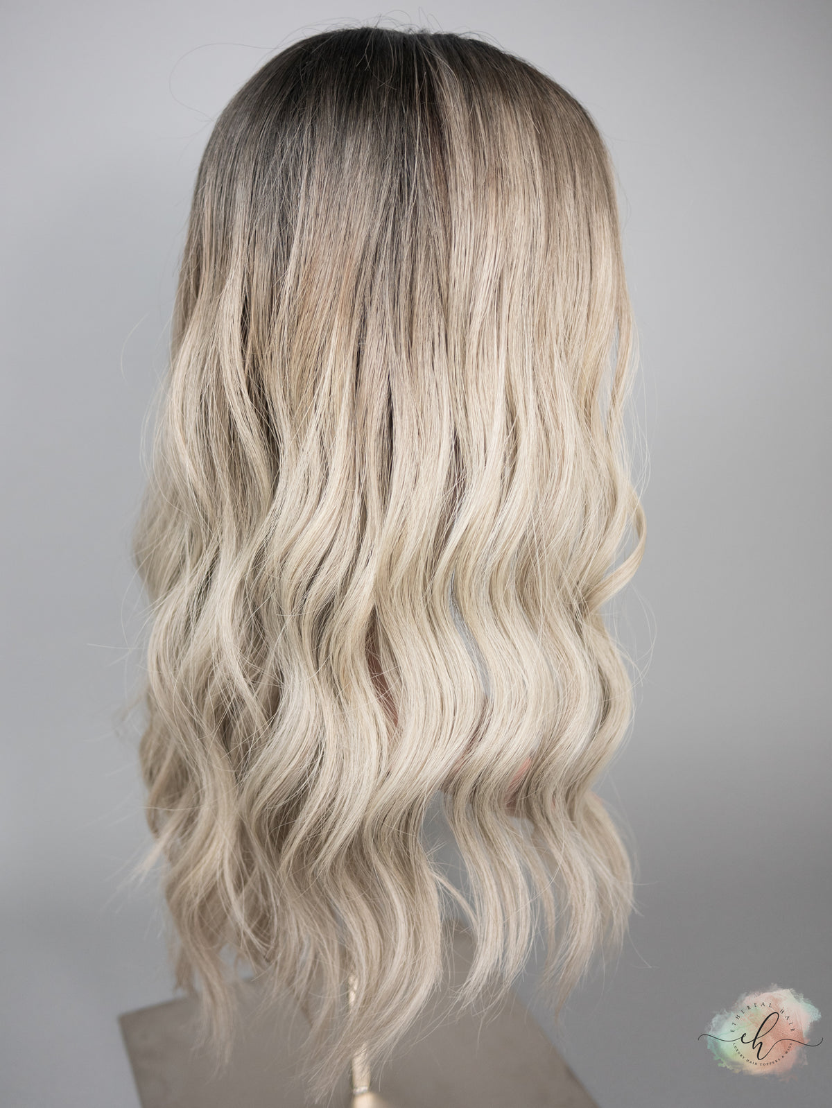 SAMPLE SALE “WILD HORSES" Exquisite Wig: Lace Top, Sz. M, 21-22"