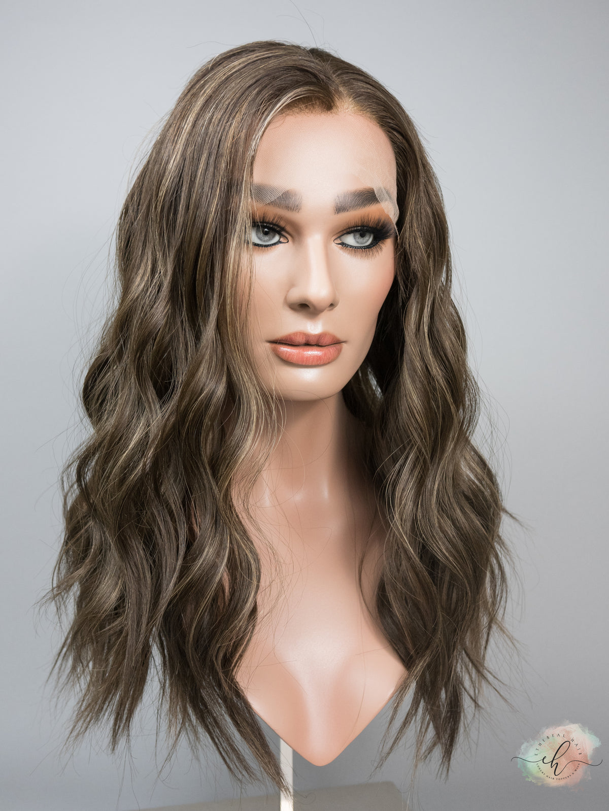 “MONROE" Premium Wig: Lace Top, Sz. L, 23"