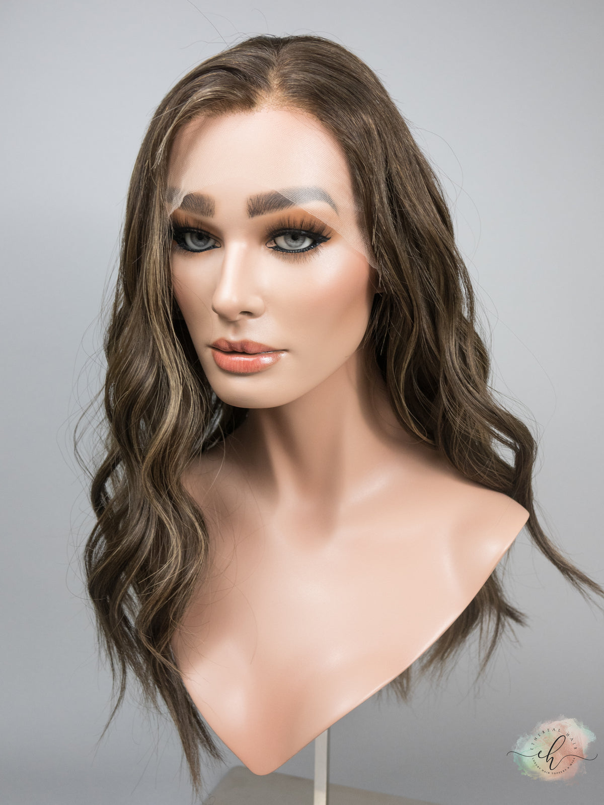“MONROE" Premium Wig: Lace Top, Sz. L, 23"