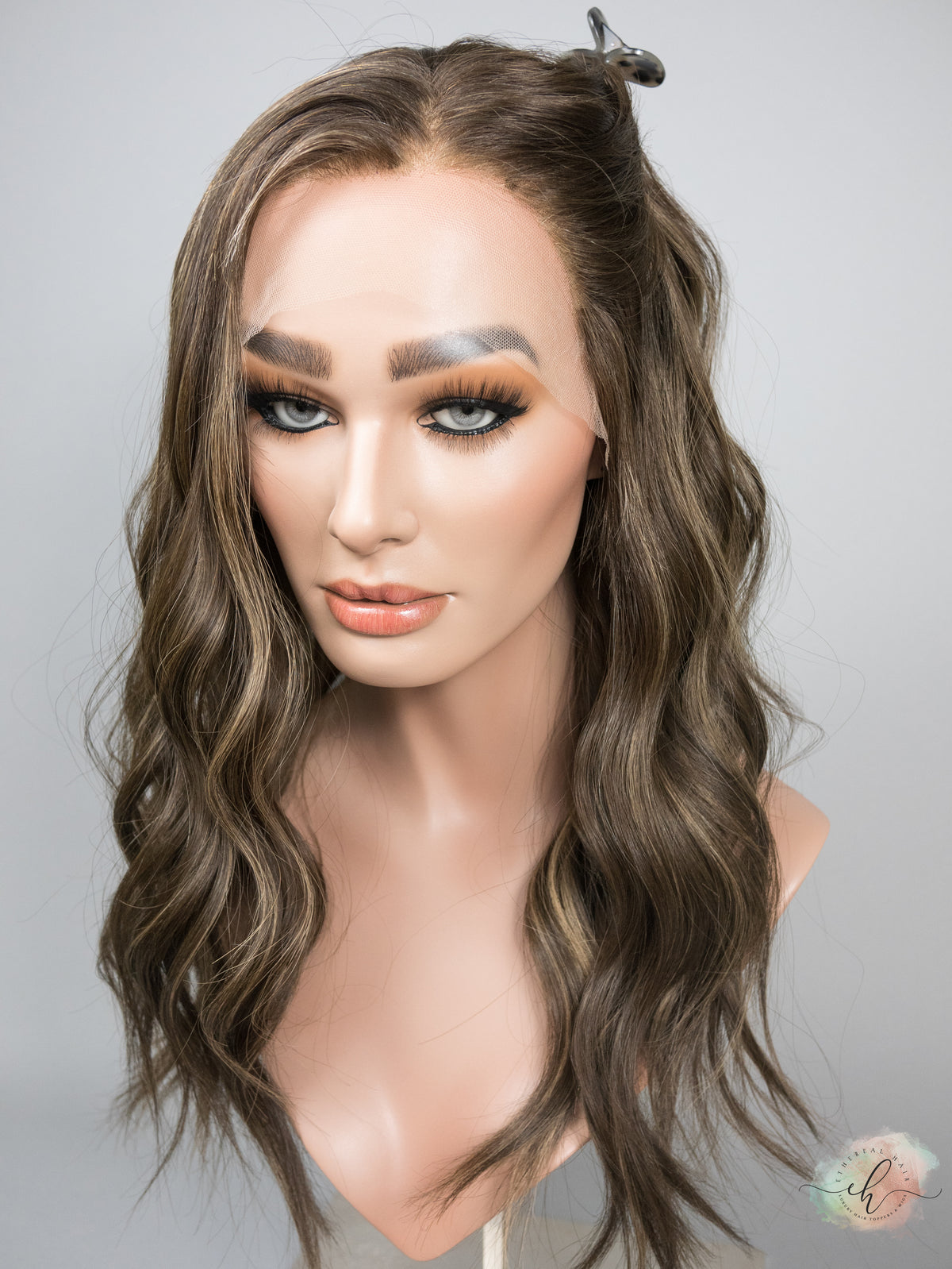“MONROE" Premium Wig: Lace Top, Sz. L, 23"