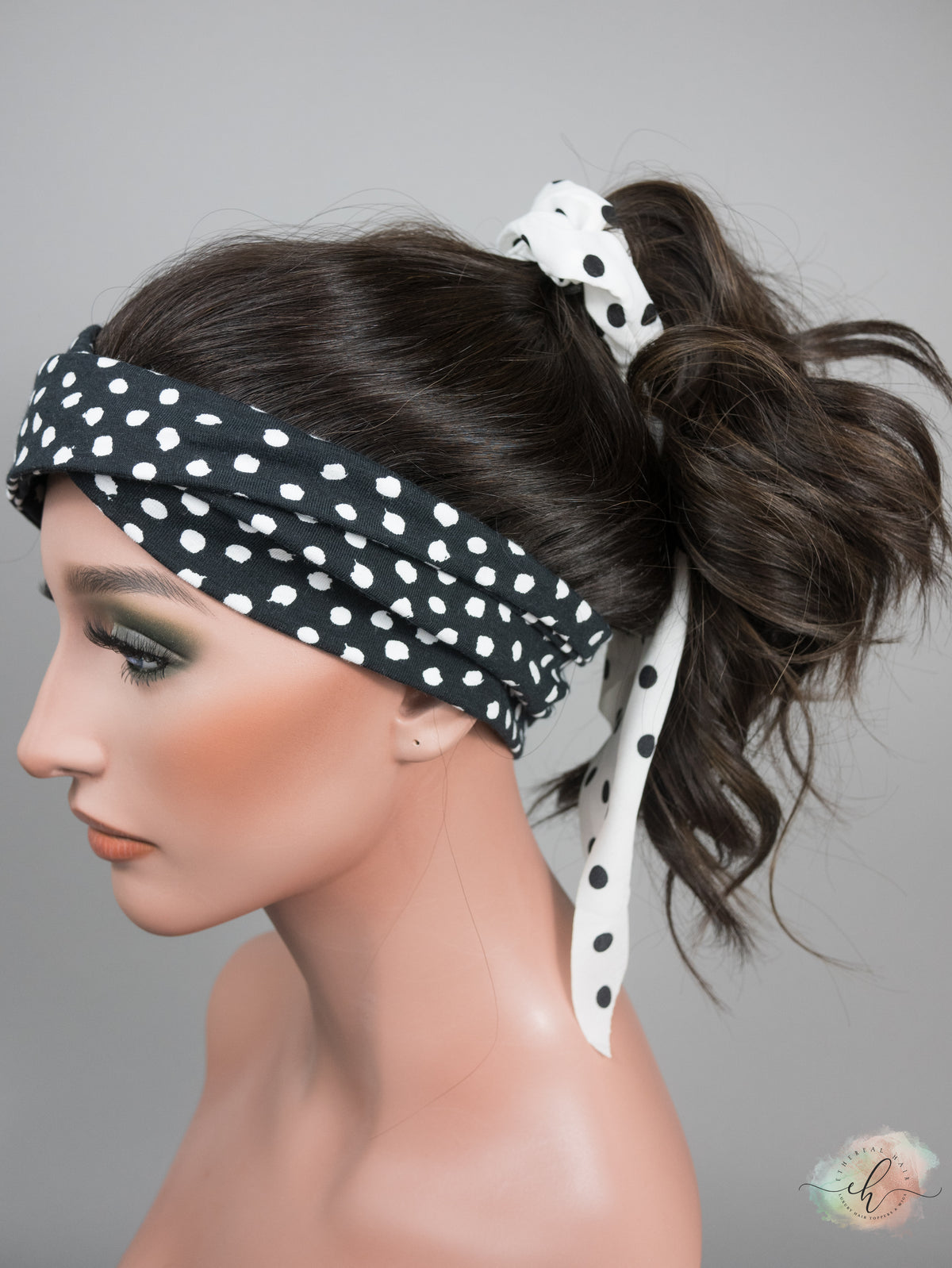 “LARK" Premium Pony Wig: Sz. M, 21-22"